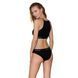 Трусики з прозорою вставкою Passion PS006 PANTIES M, black SO4232 фото 4