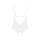 Еротичне напівпрозоре боді Obsessive Heavenlly crotchless teddy XS/S, з доступом SO8166 фото 4