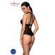 Сітчастий боді з халтером та ритмічним малюнком Passion Hima Body XXL/XXXL, black SO5348 фото 2