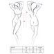 Костюм медсестри Passion AKKIE SET XXL/XXXL, white, сорочка, трусики, шапочка EL10203 фото 2