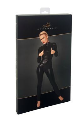 Комбінезон Noir Handmade F319 Caged, XXL, під латекс, довгий рукав, з доступом, кільце на поясі SX0349 фото
