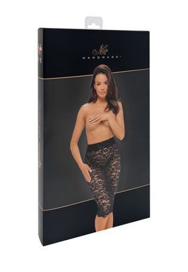 Спідниця Noir Handmade F302 Ambivalence, S, black, мереживо, довжина за коліна, шнурівка ззаду SX0249 фото