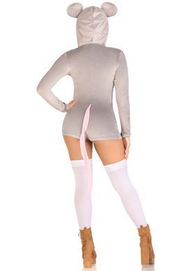 Комбінезон-костюм миші Leg Avenue Comfy Mouse S, з капюшоном SO9221 фото