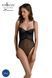 Боді Passion KERRIA BODY black, L/XL, з високими вирізами та верхом балконет SX0485 фото 1