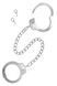 Поножі Fetish Tentation Adjustable metal ankle cuffs SX1089 фото 2