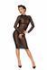 Сукня з мокрим ефектом Noir Handmade F182 Classic dress made of elastic tulle, XXL SX0051 фото 3