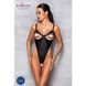 Боді з екошкіри Passion CELINE BODY XXL/XXXL, black, з доступом, відкритий SO6405 фото 3