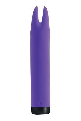 Вібратор S Pleasures Bullets Amethyst, фіолетовий, з двома відростками, 10 режимів, діаметр 2,8 см SX1604 фото