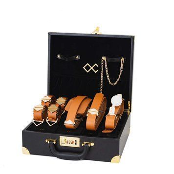 БДСМ-набір LOCKINK Moonlight Treasure Chest - Brown Set SX0860 фото