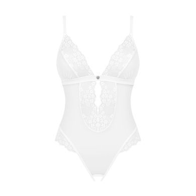 Еротичне напівпрозоре боді Obsessive Heavenlly crotchless teddy M/L, з доступом SO8167 фото