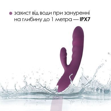 Вібратор-кролик Svakom Avery Lilac зі стовбуром, що рухається, рух вперед-назад SO6996 фото