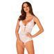 Еротичне напівпрозоре боді Obsessive Heavenlly crotchless teddy M/L, з доступом SO8167 фото 1
