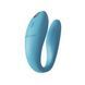 Смарт-вібратор для пар We-Vibe Sync GO Turquoise, тревел-кейс, пульт ДК SX0528 фото 1