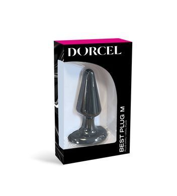 Анальна пробка Dorcel Best Plug M м'який soft-touch силікон, макс. діаметр 4,1см SO2048 фото