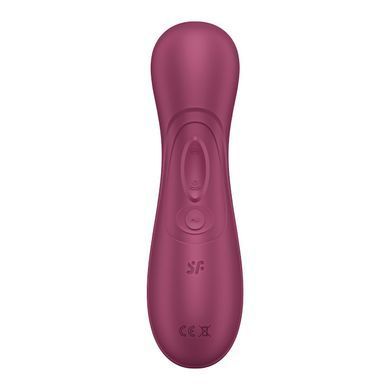 Вакуумний кліторальний стимулятор Satisfyer Pro 2 Generation 3 with Liquid Air Connect App Wіnе Red SO7774 фото