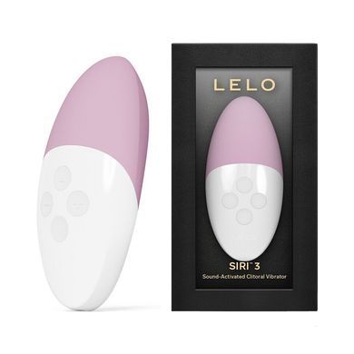 Музичний вібратор для клітора LELO SIRI 3 Soft Pink, вібрації в ритмі звуків без смартфона SX0696 фото