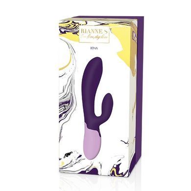 Вібратор-кролик Rianne S: Xena Purple/Lilac, 10 режимів, медичний силікон, подарункове паковання SO3867 фото