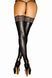 Панчохи з мокрим ефектом Noir Handmade F135 Powerwetlook stockings, XL, без мисків SX0020 фото 2