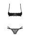 Комплект Obsessive Nutris 2-pcs crotchless set XS/S SX1169 фото 3