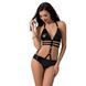 Боді монокіні під латекс Passion Exclusive LAMIS BODY S/M, black PS24802 фото 1