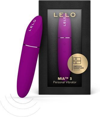 Шикарна віброкуля LELO Mia 3 Deep Rose SX2557 фото