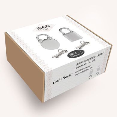 Замочок Liebe Seele Frog Shape Padlock Silver (2 шт) SX1681 фото