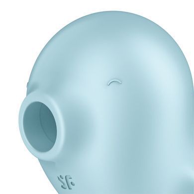Вакуумний кліторальний стимулятор з вібрацією Satisfyer Sassy Seal, 2 незалежні мотори SX1210 фото