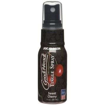 Спрей для мінету Doc Johnson GoodHead Tingle Spray - Sweet Cherry (29 мл) зі стимулювальним ефектом SO3494 фото