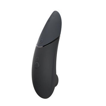 Вакуумний кліторальний стимулятор Womanizer Next Black, 3D Pleasure Air, 14 рівнів інтенсивності SX0530 фото