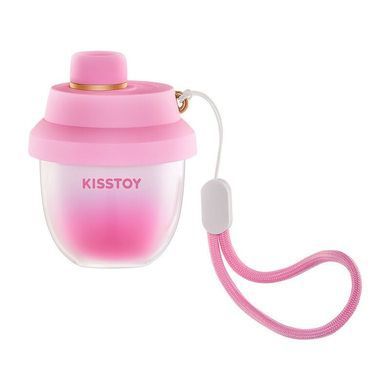 Вакуумний стимулятор-брелок KISSTOY Kiss Pods, 5 рівнів інтенсивності + Turbo-режим, 2 насадки SX1339 фото