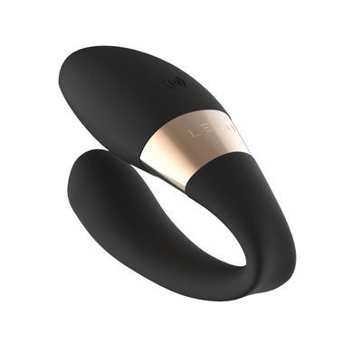 Вібратор для пар LELO Tiani Duo Black, 2 мотори, пульт ДК SO8117 фото