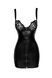 Сукня з мокрим ефектом Noir Handmade F254 Powerwetlook mini-dress, 3XL SX0170 фото 6