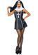 Костюм черниці Leg Avenue Naughty Nun S, сукня, головний убір SO8550 фото 4
