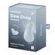 Вібратор для зовнішньої стимуляції Satisfyer Dew Drop Blue, 2 мотори, 12 режимів, м&rsquo;який корпус SX1211 фото 6