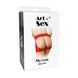 Сексуальна вінілова спідниця Art of Sex My Love чорна S SX2348 фото 3