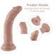 Реалістичний фалоімітатор для секс-машин Hismith 7.5&Prime; Flexible Silicone Dildo, система KlicLok SO6203 фото 2