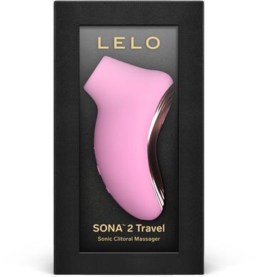 Звуковий стимулятор клітора LELO SONA 2 Travel Pink, тревел-версія, 12 режимів SX0699 фото