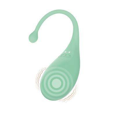 Смарт-віброяйце Adrien Lastic Palpitation Mint з глибокою вібрацією SO9930 фото