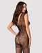 (SALE) Бодістокінг Obsessive Bodystocking F234 S/M/L, абстрактний малюнок, глибоке декольте SO7230 фото 2