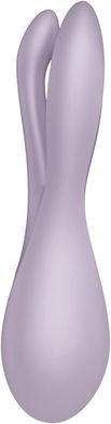 Кліторальний вібратор Satisfyer Threesome 2 Violet, 3 гнучкі пальчики, 3 мотори SX1213 фото