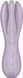 Кліторальний вібратор Satisfyer Threesome 2 Violet, 3 гнучкі пальчики, 3 мотори SX1213 фото 2