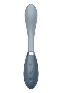 Вібратор Satisfyer G-Spot Flex 3 Grey, гнучкий стовбур із фіксацією положення SO6727 фото