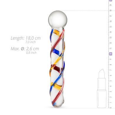 Скляний дилдо Gildo Glass Dildo No. 10 SO4423 фото