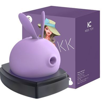 Вакуумний стимулятор з вібрацією KISTOY Miss KK Purple SO3760 фото