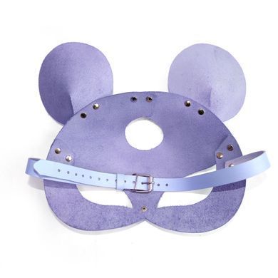 Шкіряна маска мишки Art of Sex - Mouse Mask, колір Лавандовий SO9653 фото