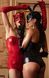 Корсет Noir Handmade F355 Red powerwetlook corset - L SX2023 фото 8