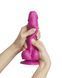 Реалістичний фалоімітатор Strap-On-Me Sliding Skin Realistic Dildo Fuchsia M, ефект рухливої шкіри SO6255 фото 2