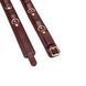 Фіксатори для стегон Liebe Seele Wine Red Thigh Cuffs L Size, натуральна шкіра SO9455 фото 4