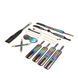 БДСМ-набір Liebe Seele Vivid Rainbow 8 Pieces Set, 8 аксесуарів, екошкіра на оксамитовій основі SO9504 фото 2