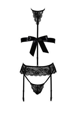 Комплект Kissable Bondage Kiss Set Black S/M SX1962 фото